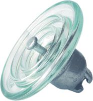 Стеклянный линейный подвесной изолятор